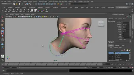 Digital Tutors: Rigging the Human Face in Maya 2011 (Repost)