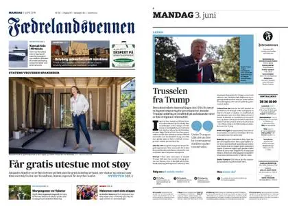 Fædrelandsvennen – 03. juni 2019