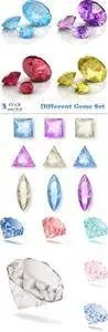 Vectors - Different Gems Set