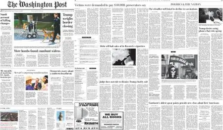The Washington Post – October 26, 2018