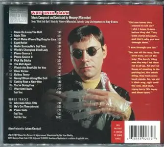 Henry Mancini - Wait Until Dark: Original Motion Picture Soundtrack (1967) Limited Edition 2007
