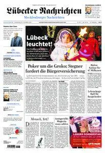 Lübecker Nachrichten Mecklenburg - 30. November 2017