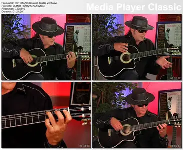 Esteban Complete 10 DVD Classical Guitar Series (2011) [Repost]