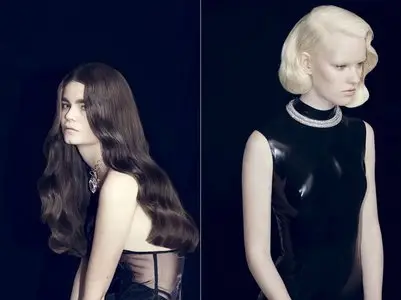 Linn Arvidsson & Emma Ellfors by Marcus Palmqvist for Rodeo #7 Fall 2013