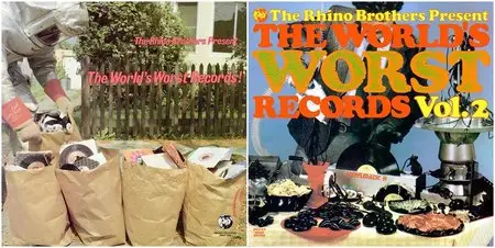 VA - The Rhino Brothers Present The World's Worst Records! 1 & 2 (vinyl rip) (1983/1985) {Rhino} **[RE-UP]**