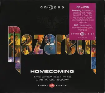 Nazareth - Homecoming. The Greatest Hits Live in Glasgow (2002) [2013, SALVOSVX013]