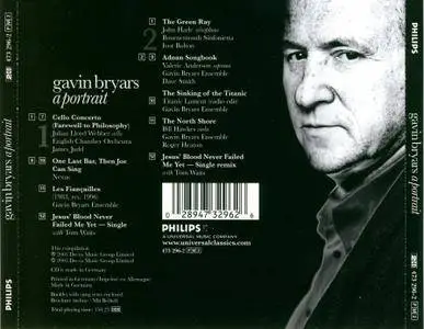 Gavin Bryars ‎- A Portrait (2003) 2CDs