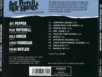 Art Pepper & Blue Mitchell - The Dolo Coker Sessions 1976 (2008)