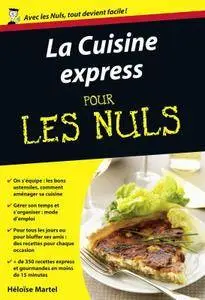 Héloïse Martel, "Cuisine express pour les Nuls"