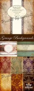 Grunge & Vintage Backgrounds Vector