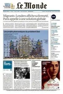 LE MONDE du mercredi 5 aout 2015