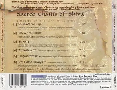 VA - Sacred Chants Of Shiva (From The Banks Of The Ganges) (1998) {2004 Times Music Spiritual}