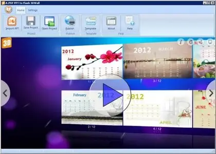 A-PDF PPT to Flash 3DWall 1.0.6