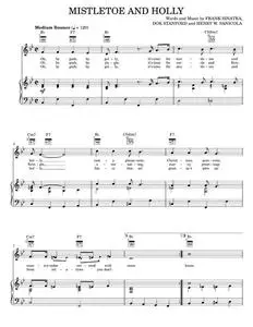 Mistletoe And Holly - Frank Sinatra (Piano-Vocal-Guitar)
