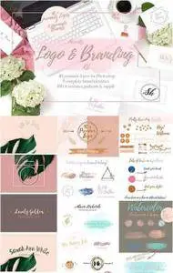 CreativeMarket - Pretty Premade Branding & Logo Kit