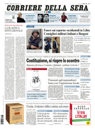 Il Corriere della Sera (21-04-11)