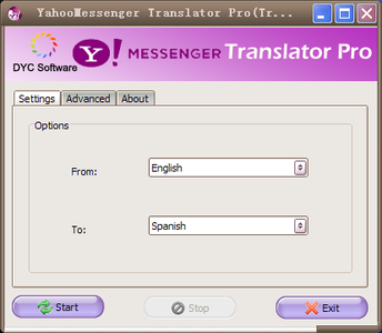 Yahoo! Messenger Translator Pro 5.2.2