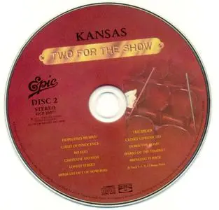 Kansas - Two For The Show (1978) [2CD, Epic EICP 20076/7, Japan]