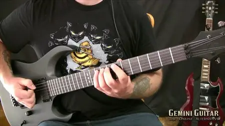 Gemini Video Guitar Lesson - Metal Mechanics Triplet Riffing (2015)
