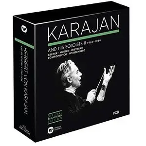 Herbert Von Karajan - Karajan and His Soloists, Vol. 2 1969-1984 (2014) (10 CDs Box Set)