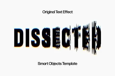 Distortion Glitch Text Effect - 83575902