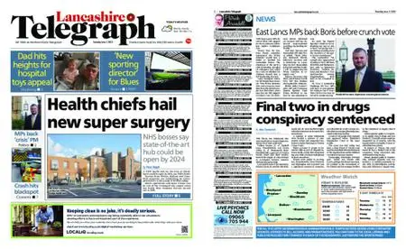 Lancashire Telegraph (Burnley, Pendle, Rossendale) – June 07, 2022