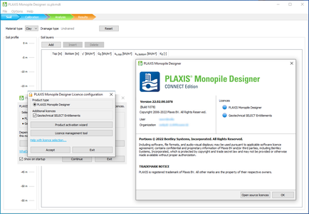 PLAXIS Monopile Designer CONNECT Edition V22 Update 2