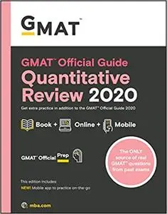 GMAT Official Guide 2020 Quantitative Review: Book + Online Question Bank
