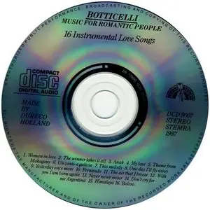 The Botticelli Orchestra - 16 Instrumental Love Songs (1987) 