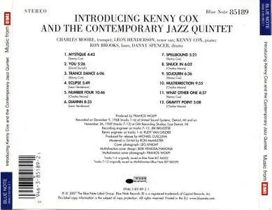Kenny Cox - Introducing Kenny Cox And The Contemporary Jazz Quintet (1969)