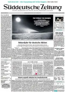 Süddeutsche Zeitung vom Samstag, 29. Dezember 2012