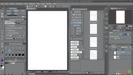 Clip Studio Paint EX - Creating and Exporting Pages