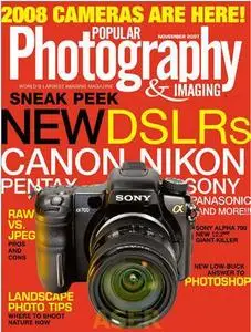 Popular Photography and Imaging Magazine Nov 2007 