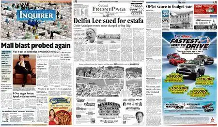 Philippine Daily Inquirer – October 30, 2010