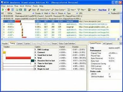 HTTP Analyzer Full Edition V3.2.2 build 121