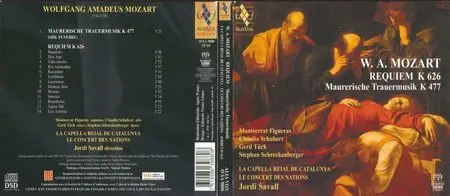 Mozart: Maurerische Trauermusik K 477, Requiem K 626 (Jordi Savall) (PS3 SACD rip)