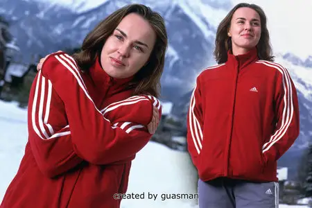 Martina Hingis - Clive Brunskill Photoshoot 2001