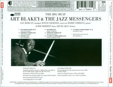 Art Blakey & The Jazz Messengers - The Big Beat (1960) [RVG Edition, 2005]