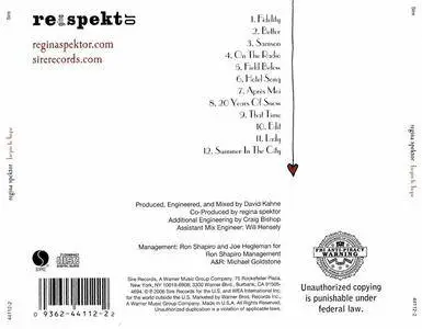 Regina Spektor - Begin To Hope (2006) {Sire} **[RE-UP]**