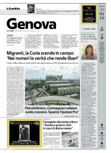 la Repubblica Genova - 30 Gennaio 2019