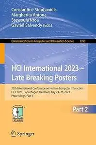 HCI International 2023 – Late Breaking Posters: 25th International Conference on Human-Computer Interaction, HCII 2023,