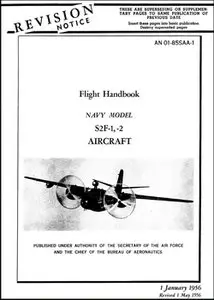 Flight Handbook Navy Model S2F-1 Aircraft