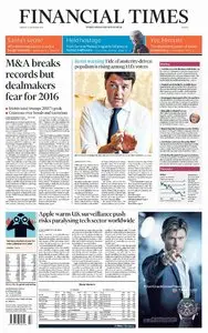 Financial Times Europe  December 22  2015