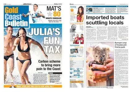 The Gold Coast Bulletin – July 11, 2011