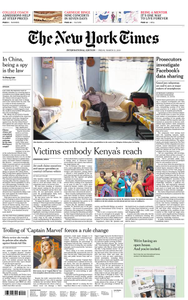 International New York Times - 15 March 2019