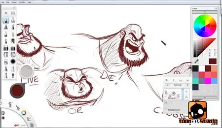 Toonboxstudio - Designing Macho and Overweight Male Characters