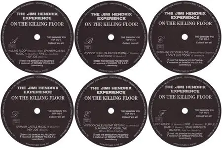 The Jimi Hendrix Experience - On The Killing Floor (3LP) (vinyl rip 24-bit/96kHz) (1989) {The Swingin' Pig}