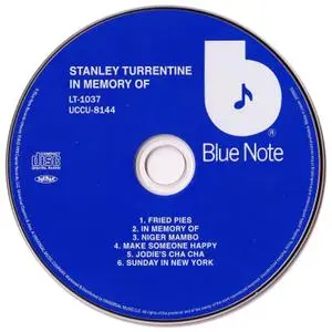 Stanley Turrentine - In Memory Of (1979) [2021, Japan]