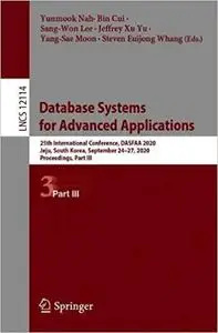 Database Systems for Advanced Applications, Part III: 25th International Conference, DASFAA 2020, Jeju, South Korea