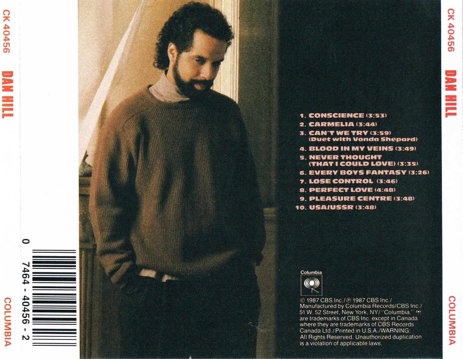 Dan Hill - Dan Hill (1987)